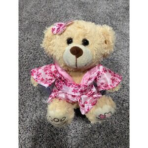 Planet Cotton National Cherry Blossom Festival Teddy Bear Pink Kimono Plush
